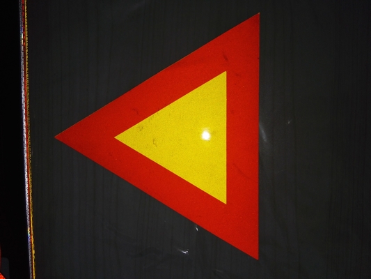 Triangle Round Square Reflective Sign Marks Customized
