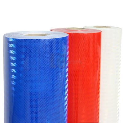 High Visibility Engineer Grade Micro Prismatic Reflective Film Vinyl Material EGP Reflective Sheeting For Traffic