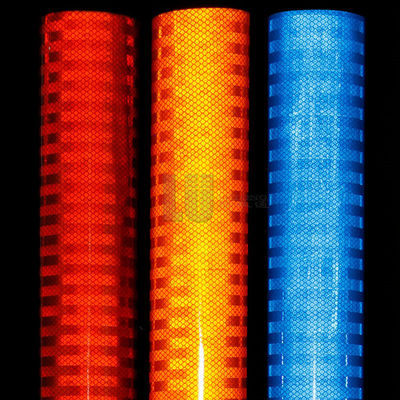 High Visibility Engineer Grade Micro Prismatic Reflective Film Vinyl Material EGP Reflective Sheeting For Traffic