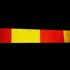 لوحة المرور المرور الأحمر والأصفر ورقة عاكس الشريط عالية انعكاس للتحذير