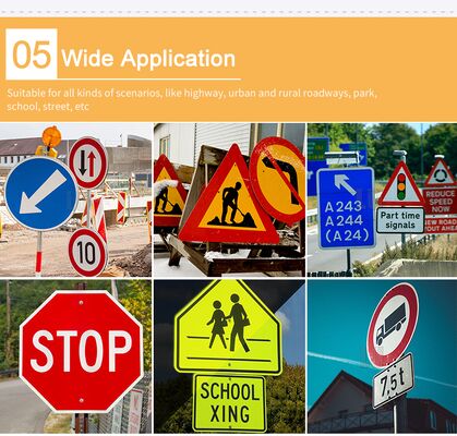 10 سنوات ذاتية اللصق الفلورسنت الأصفر الأخضر الجير مايكرو المنشورية فيلم الأغطية العاكسة لعلامات المرور عالية الوضوح