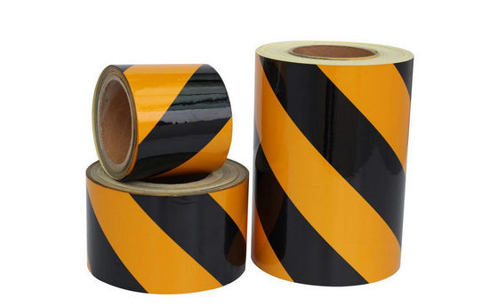 High Visibility Commercial Grade 3100D Glass Beads Reflective Sheeting For Vehicles