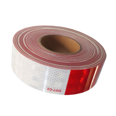 2"X150ft شريط علامات عاكسة للرؤية العالية ملصق DOT C2 للمقطورة