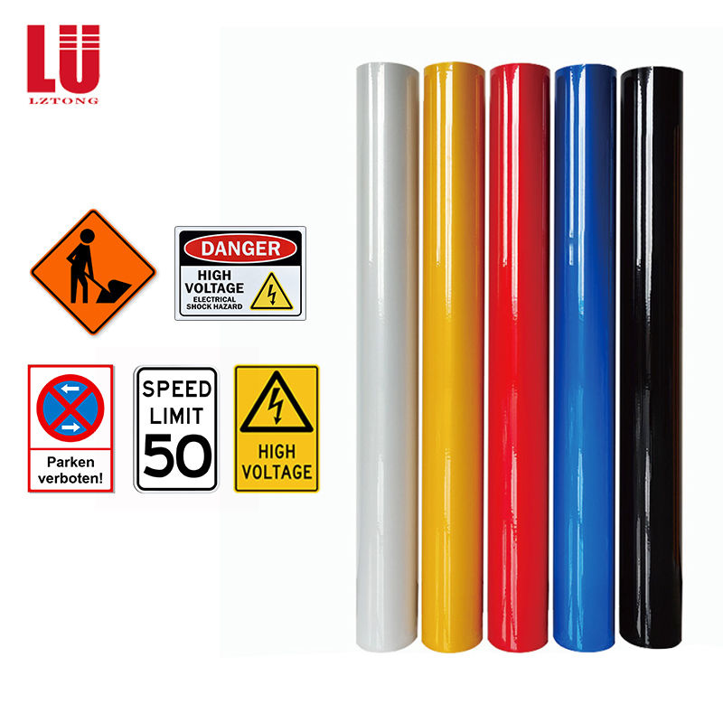 ASTM TYPE 1 7 Years High Visibility Engineering Grade 7200 PMMA Reflective Vinyl Film Sheet for Traffic Sign