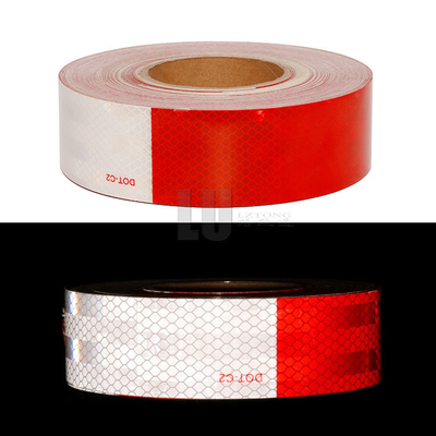 High Visibility Vehicle DOT-C2 Conspicuity Reflective Material Tape Sticker 5CM For Custom Traffic Signs