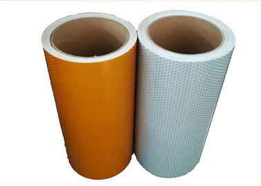 High Intensity Grade Reflective Sheeting , Reflective Outdoor Vinyl  In Reflective Material Glass Bead