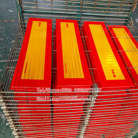 Acrylic Rear Reflective Plate Sticks Heavy Vehicle For Rear Reflective Marker Board