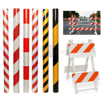 High Visibility Commercial Grade 3100D Glass Beads Reflective Sheeting For Vehicles
