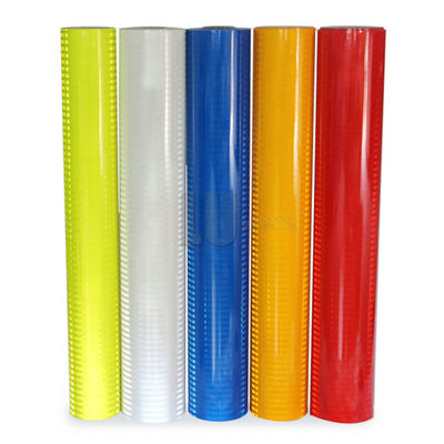 1.22m*45.7m Self Adhesive EGP Engineer Grade Prismatic Yellow Retro Film For Traffic Signs