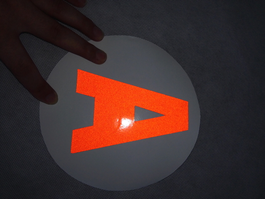 Retro Glass Beads Reflective Sheeting Roll Engineering Grade High Visibility