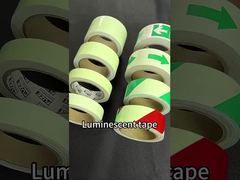 الساعة: 1.24M * 45.7M مستطيل عالي الإنارة من مادة PET / PVC يتوهج في معرض الفينيل الداكن